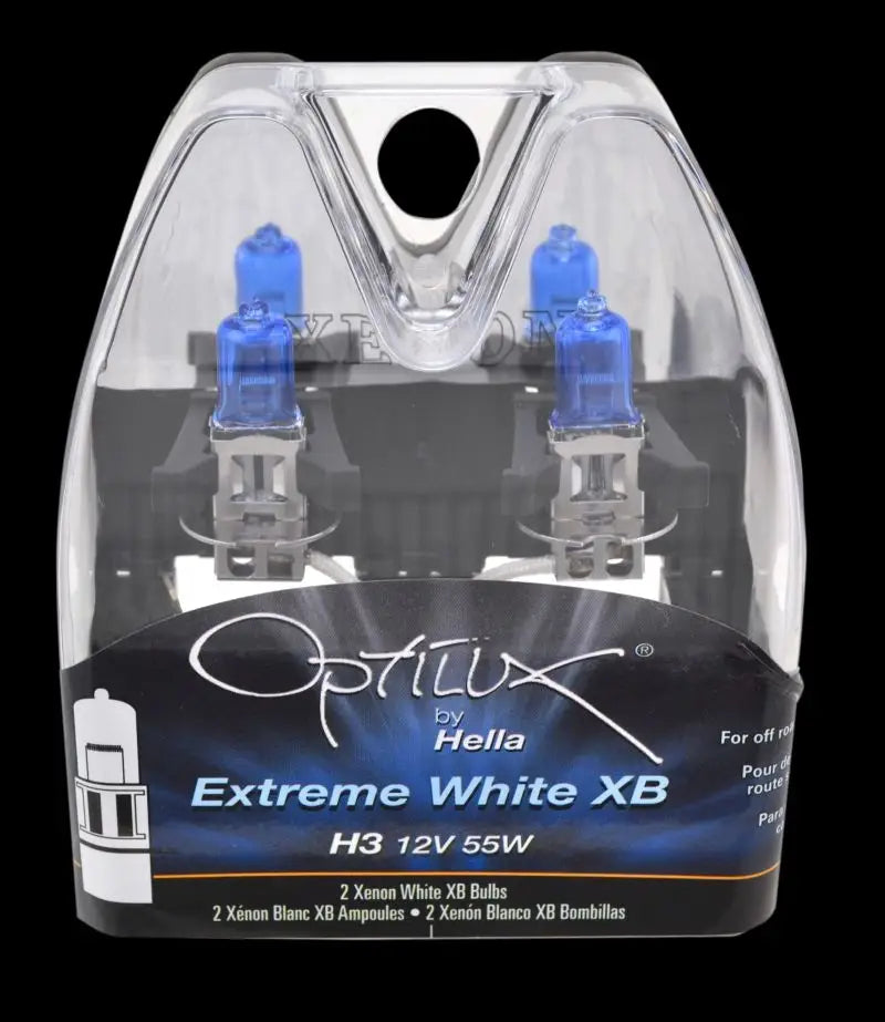 Hella H3 12V 55W Xen White XB Bulb (Pair) hellah71071312