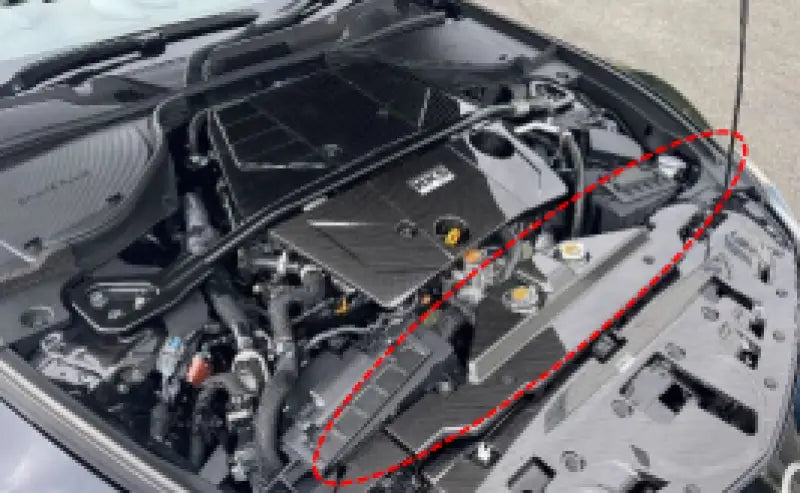 HKS 2023 Nissan Z Dry Carbon Radiator Cover hks70026-an003