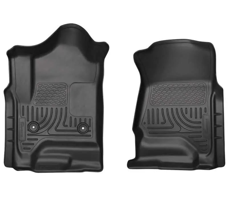 Husky Liners 14 Chevrolet Silverado 1500/GMC Sierra 1500 WeatherBeater Black Front Floor Liners 18231