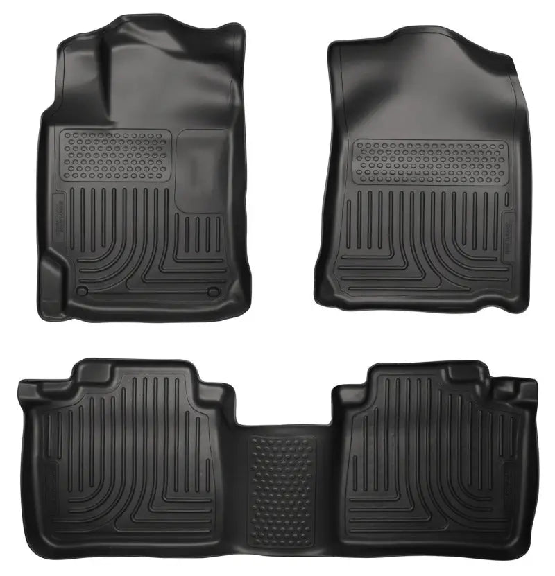 Husky Liners 2012 Toyota Camry WeatherBeater Combo Black Floor Liners hsl98901