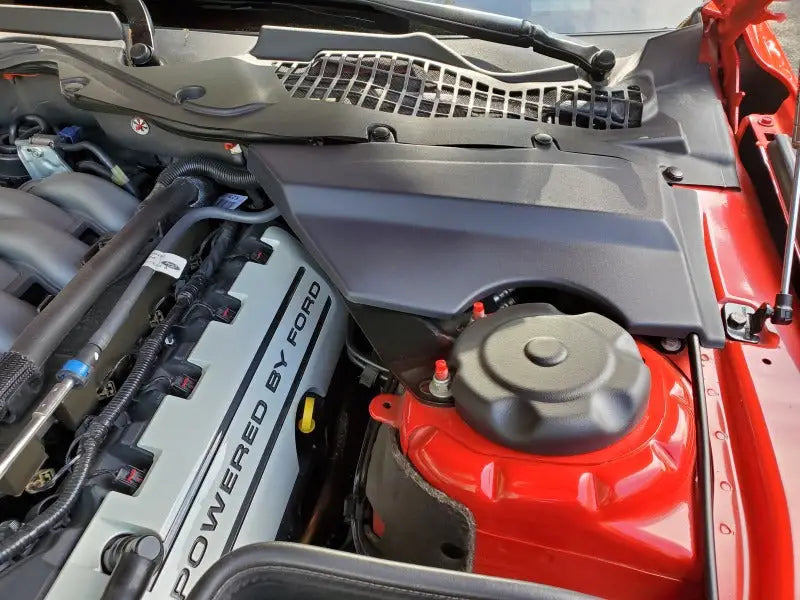 JLT 15-19 Ford Mustang Black Textured Master Cylinder Cover jltjltmc-m15