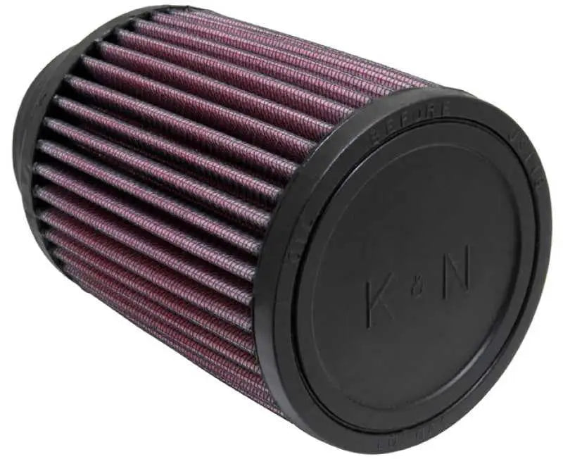 K&N Filter Universal Rubber Filter 2 3/4 inch 10 Degree Flange 4 inch OD 5 inch Height ru-1460