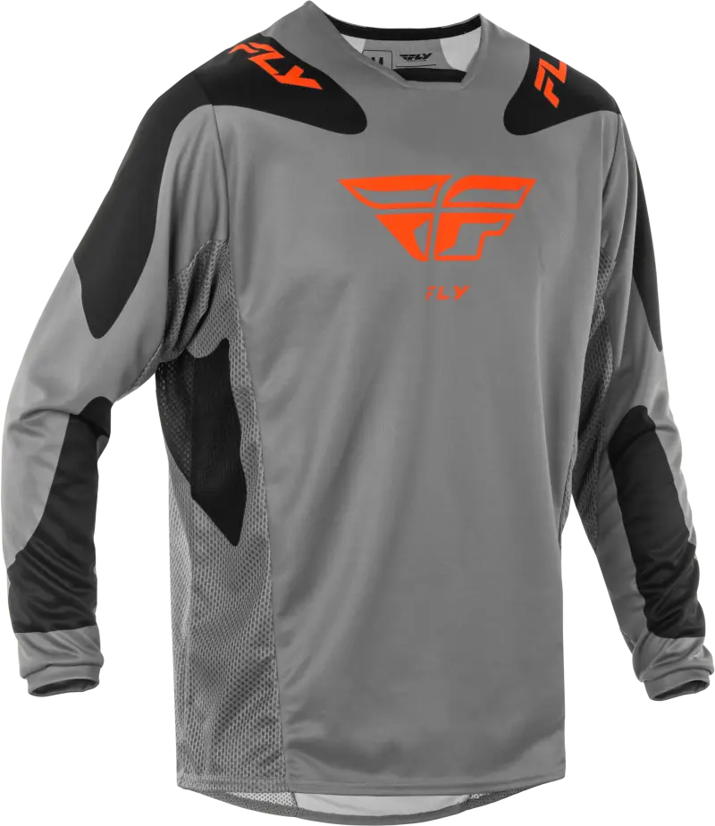 Kinetic Sym Jersey Grey/Orange/Black Md 378-422m