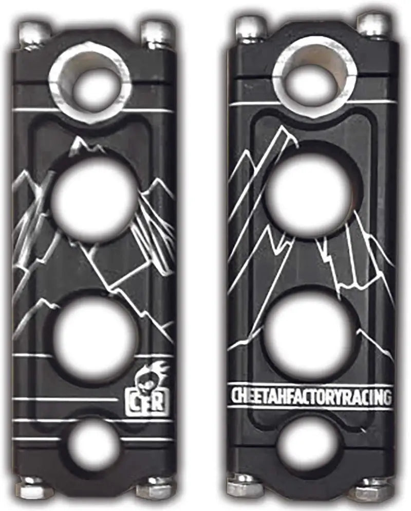 Knucks Risers 6" Black wps-29-1256