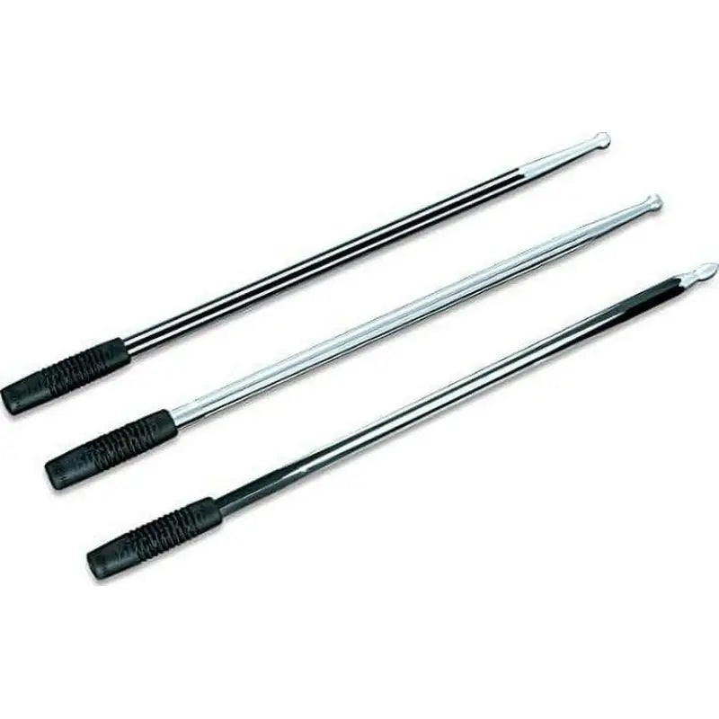 Kuryakyn Billet Antenna Hex/Grooved Black & Raw - 864 kur864