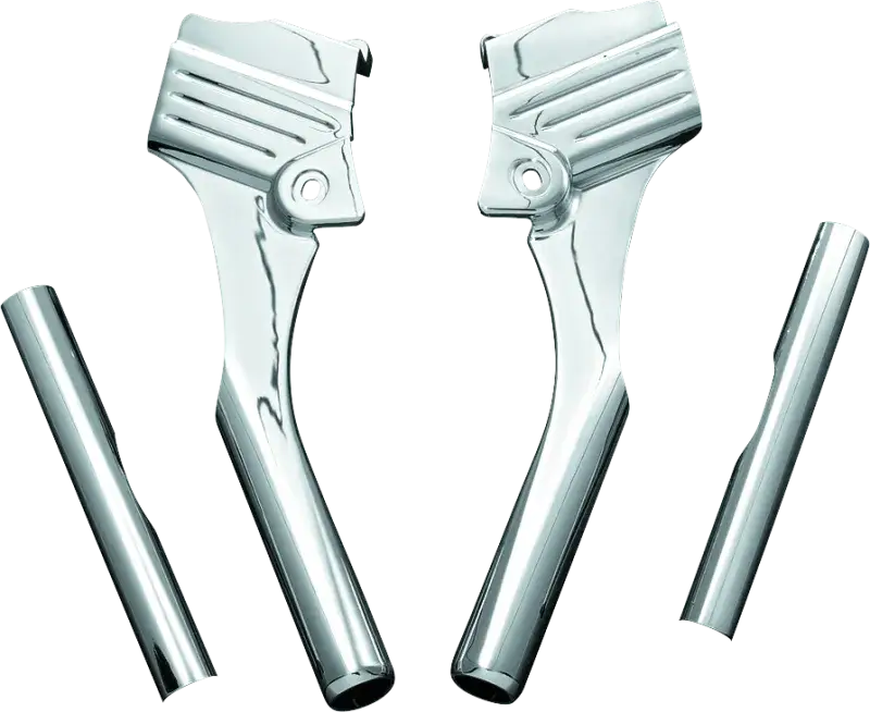 Kuryakyn Deluxe Neck Cover Kit 95-05 Touring Models Chrome kur8146