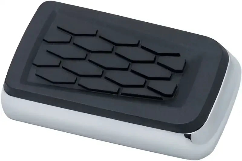 Kuryakyn Hex Brake Pedal Pad Chrome - 5916 kur5916
