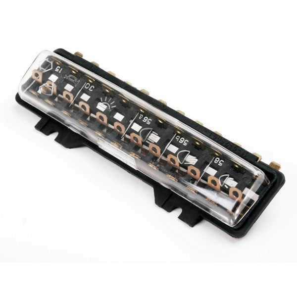 Vw Bug Fuse Box With Cover. 12 Pole 1971-72 Volkswagen Beetle & Ghia