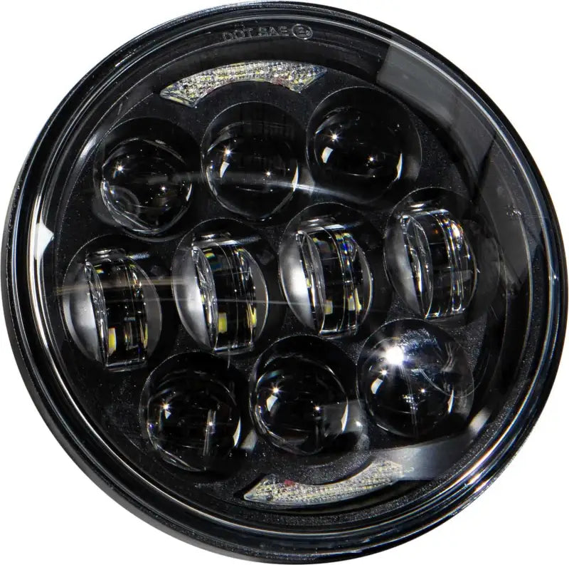Led Headlight 5.75" 80w Black 4000/2200 Lumens wps-820-0365