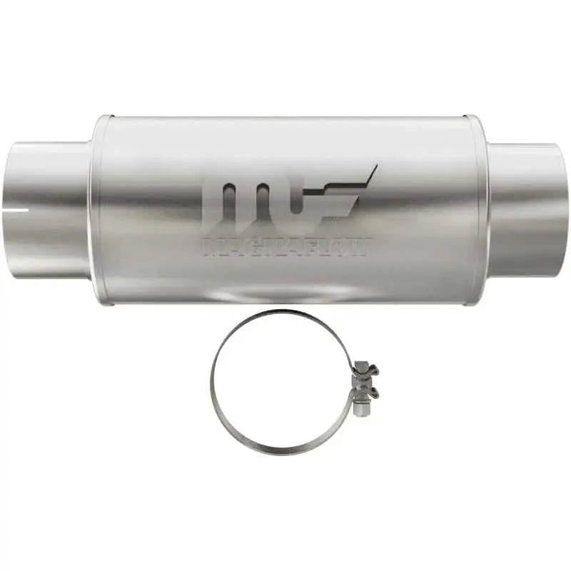 MagnaFlow Muffler Mag DSL SS 7x7x14 5in Inlet 5in Outlet 12776