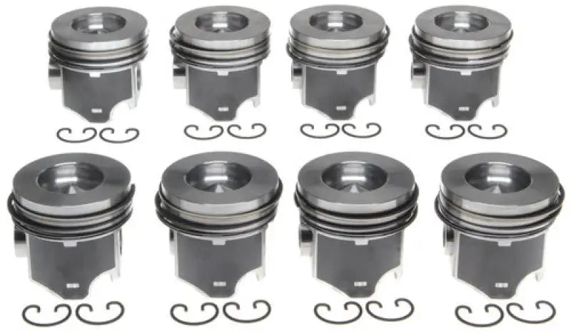 Mahle OE FO 6.0L Diesel V8 144060-040 w/ PC Piston Set (Set of 8) mhl2243503040