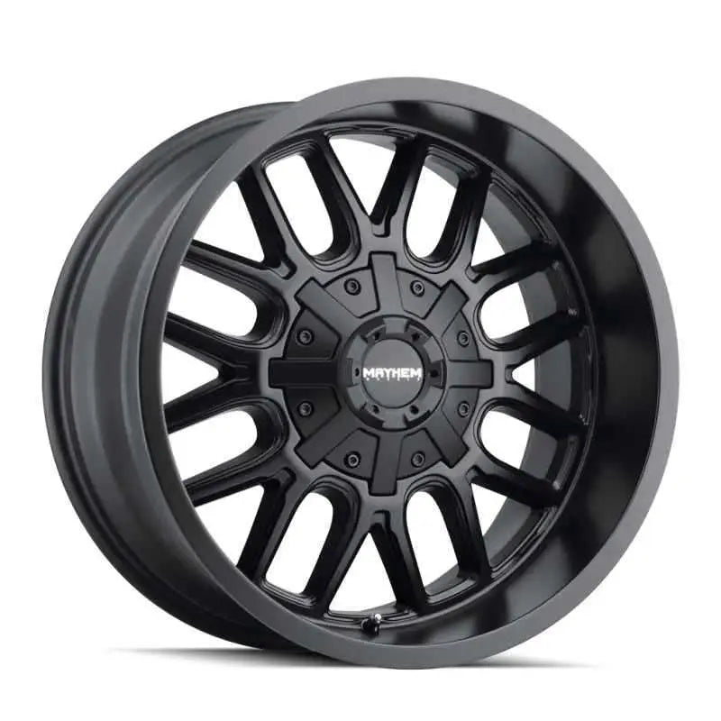 Mayhem 8107 Cogent 18x9 / 6x135 BP / 0mm Offset / 106mm Hub Matte Black Wheel 8107-8937mb