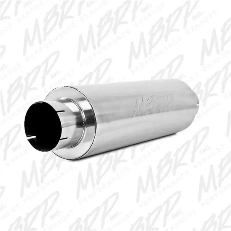 MBRP Universal Quiet Tone Muffler 5in Inlet /Outlet 8in Dia Body 31in Overall m2220a