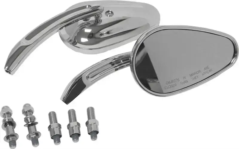 Mirrors Chrome Tapered Chrome wps-820-56006