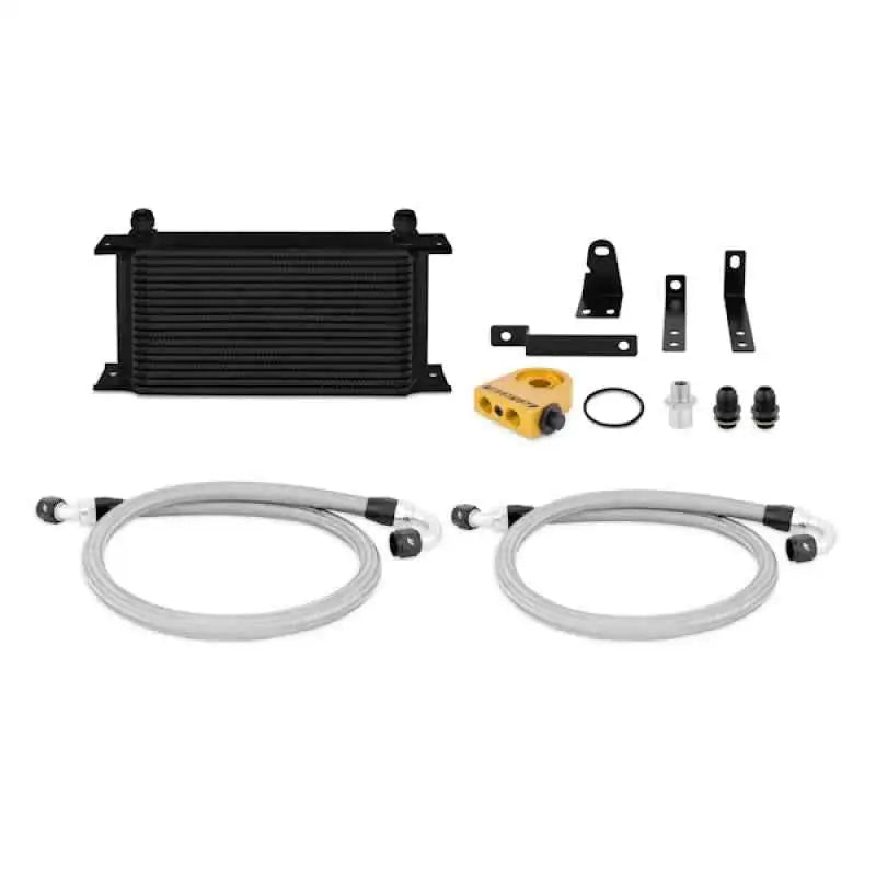 Mishimoto 00-09 Honda S2000 Thermostatic Oil Cooler Kit - Black mmoc-s2k-00tbk
