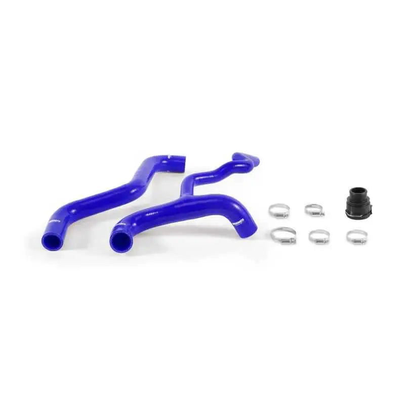 Mishimoto 2012+ Fiat 500 Abarth/Turbo Blue Silicone Radiator Hose Kit mmhose-500t-12bl