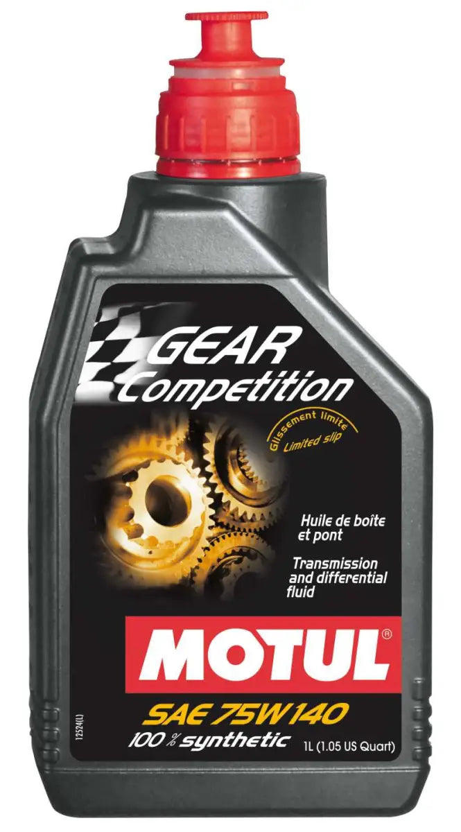 Motul 1L Transmision GEAR FF COMP 75W140 (LSD) - Synthetic Ester - Case of 12 105779