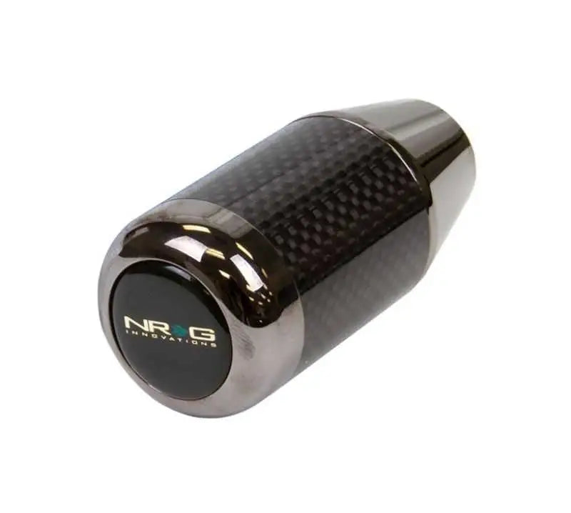 NRG Universal Fatboy Style Shift Knob w/Carbon Fiber Ring sk-400bc