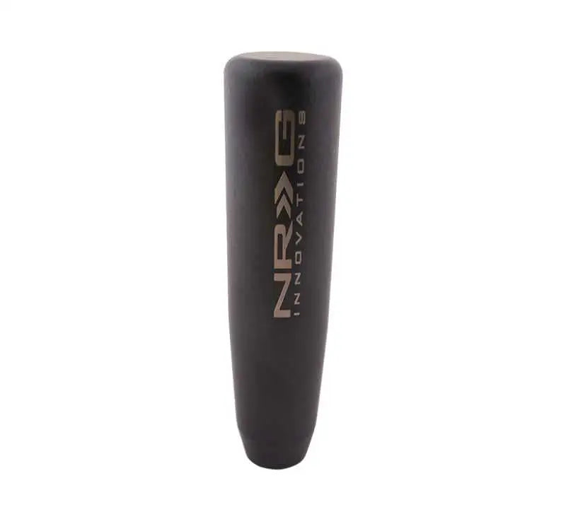 NRG Universal Short Shifter Knob - 5in. Length / Heavy Weight 1.27Lbs. - Black Wrinkle Finish sk-480bk
