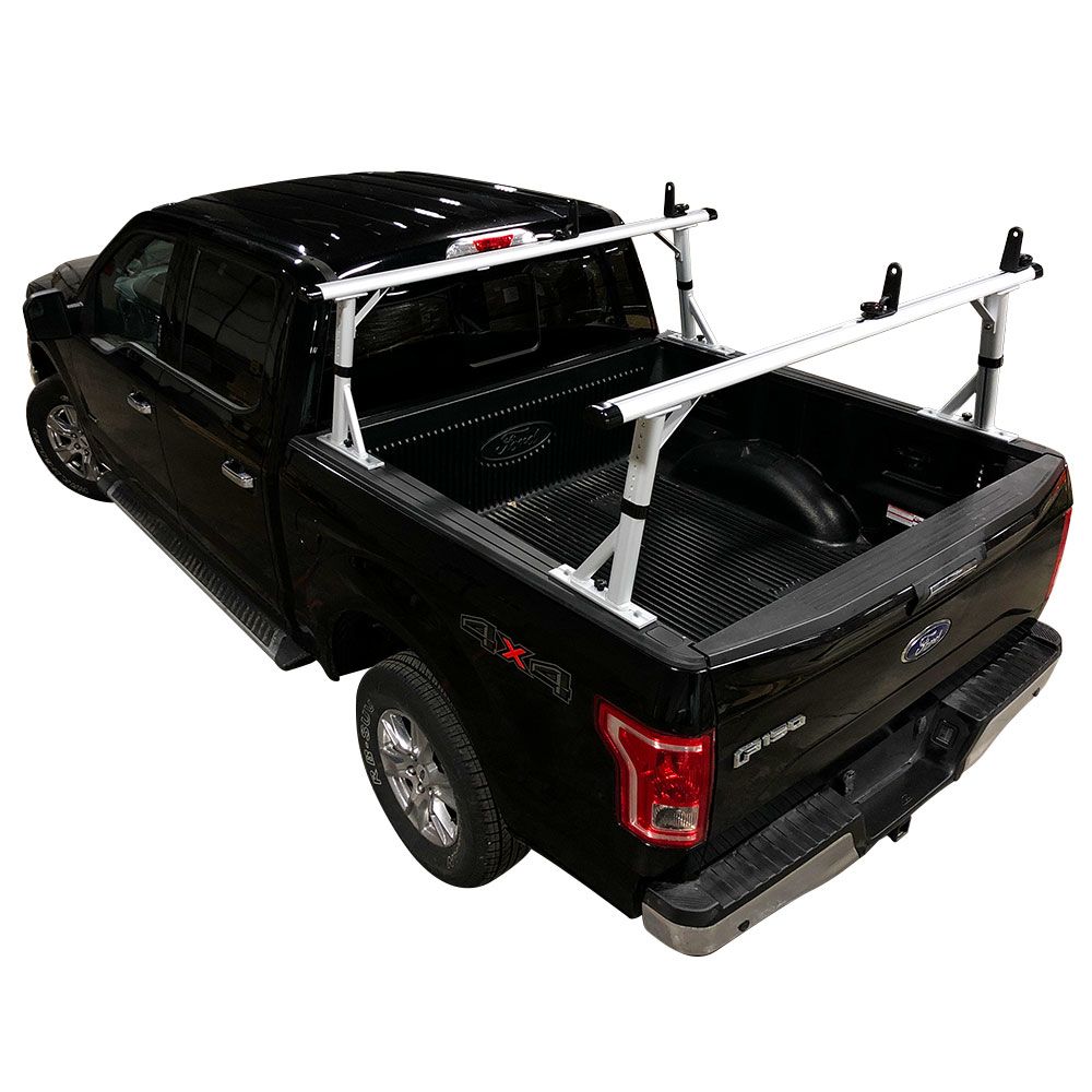 Vantech Universal Pickup Silver Aluminum 65" Ladder Rack System Clamp-On Model P3001S