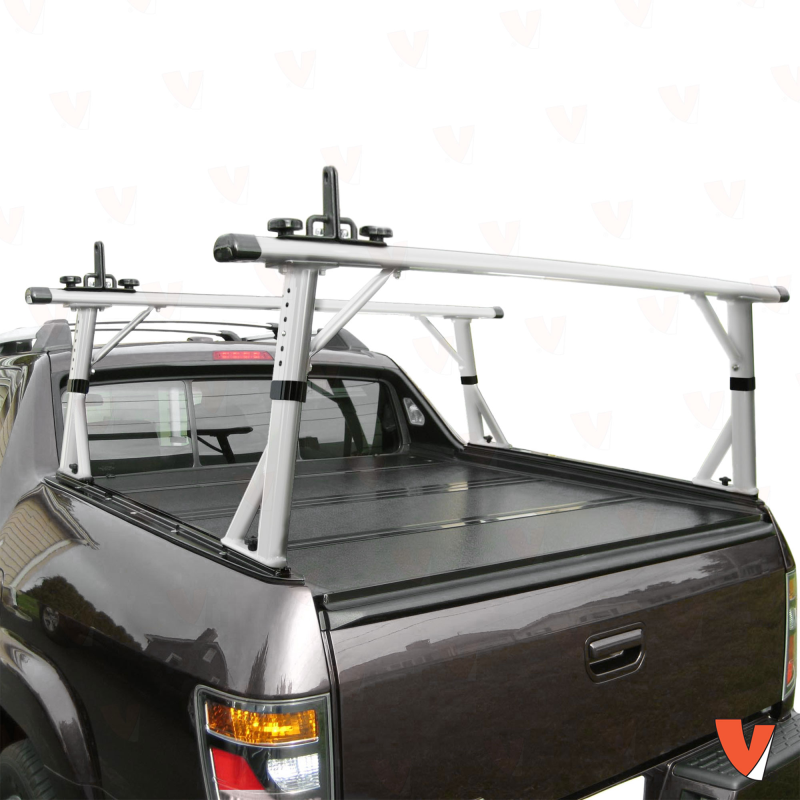 Vantech Honda Ridgeline 2005-16 (All trims) Silver Aluminum 65" Ladder Rack System Bolt-On Model P3309S