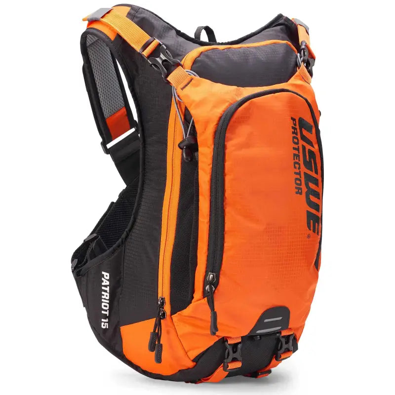 Patriot 15 With Ce Sas Tech Back Protector Orange/Black wps-62-4841