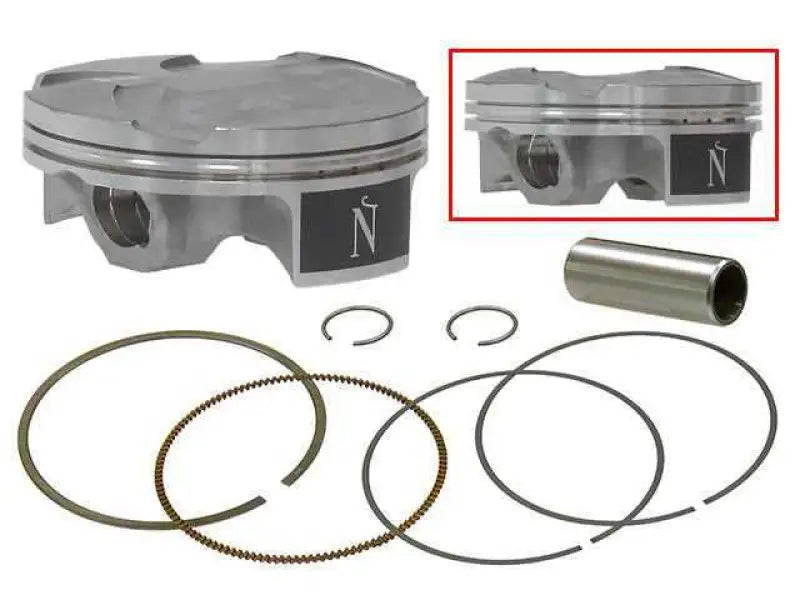 Piston Kit Forged Nikasil Cyl 76.77/+0.01 13.5:1 Hon wps-184-f10042b
