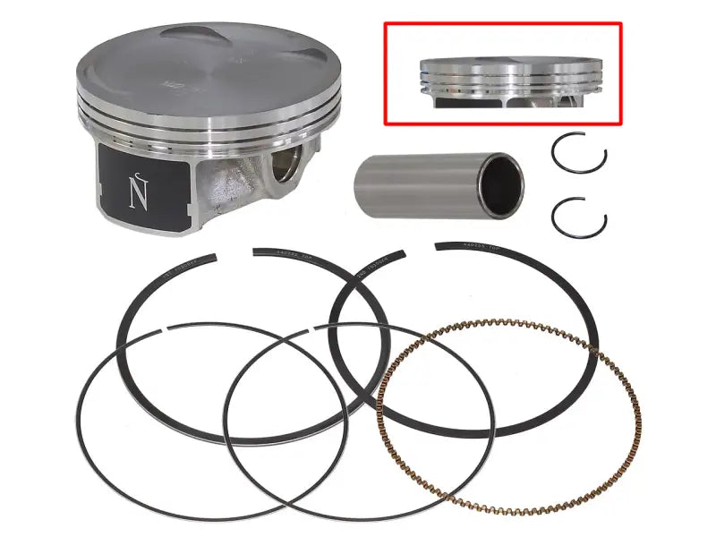 Piston Kit Hyperdryve 103.97/+1.00 11:1 Yam wps-187-400254