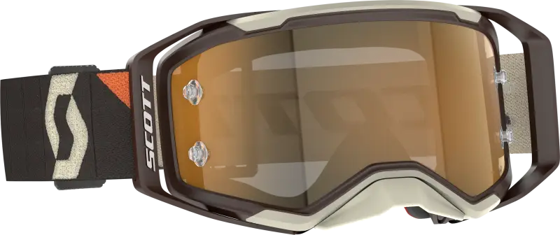 Prospect 2.0 Amp Goggle Dp Brn/Bge Amp Gld Chrm Work 51-5613