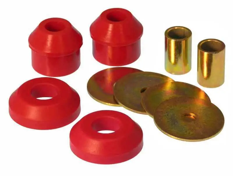 Prothane Universal Body Mounts - Red 19-101