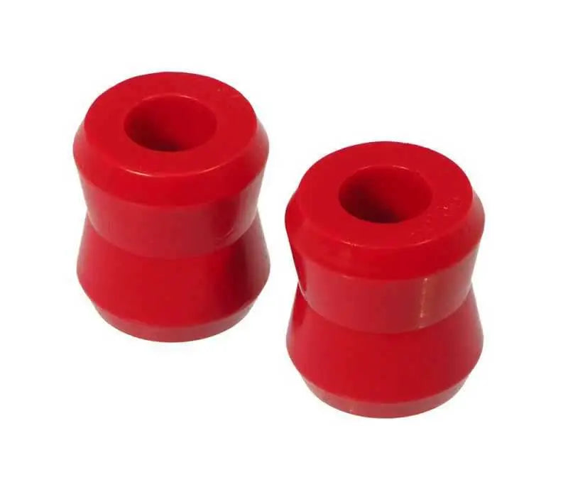 Prothane Universal Shock Bushings - Large Hourglass - 11/16 ID - Red 19-905