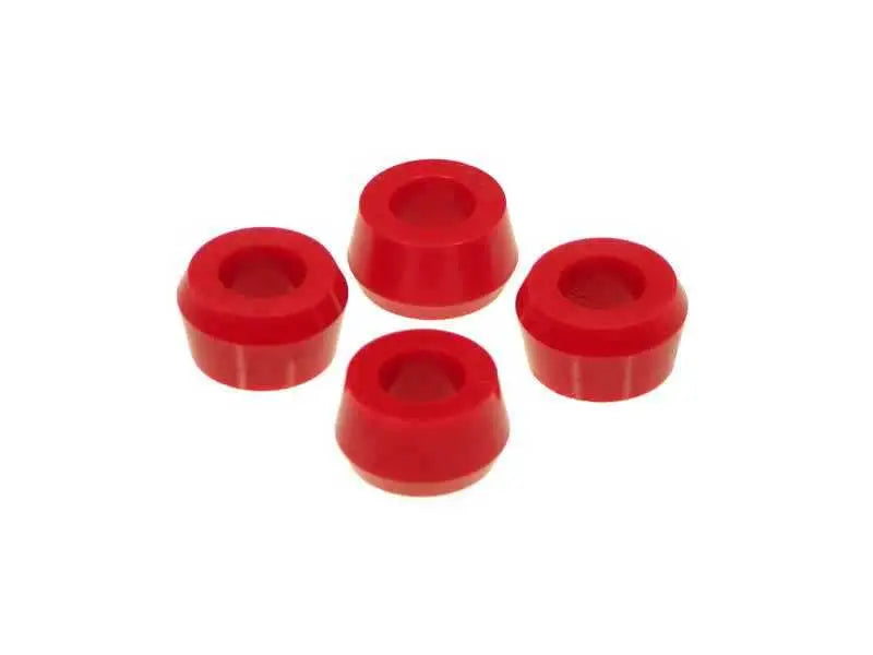 Prothane Universal Shock Bushings - Large Hourglass - 3/4 ID - Red 19-918