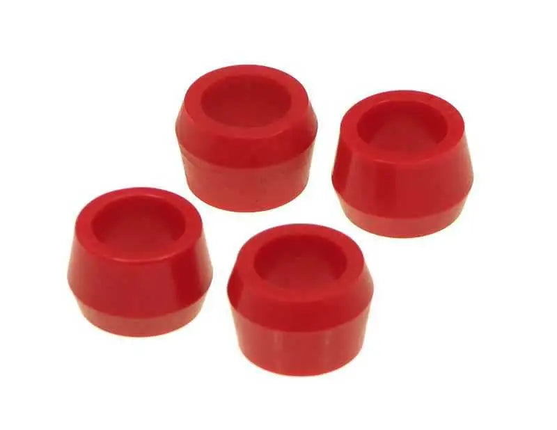 Prothane Universal Shock Bushings - Small Hourglass - 3/4 ID - Red 19-916