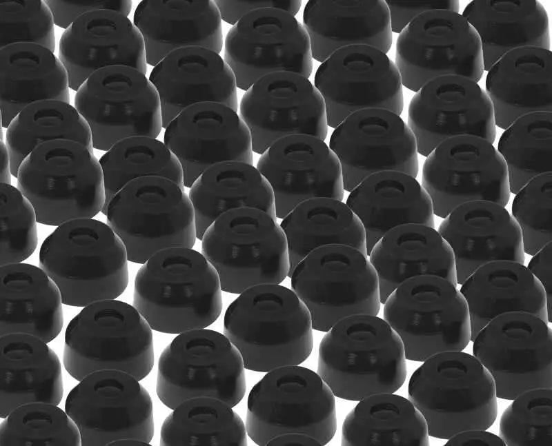 Prothane Universal Tie Rod End Boots .472X1.200in - Black 19-1811-bl