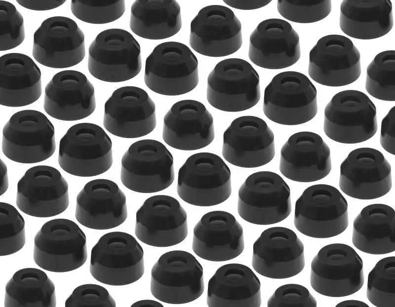 Prothane Universal Tie Rod End Boots .590X1.375in - Black 19-1812-bl