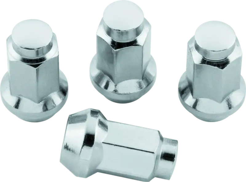 QuadBoss Lug Nuts 3/8in-24 - 14mm-Od - Box of 4 - 608929 qbs608929