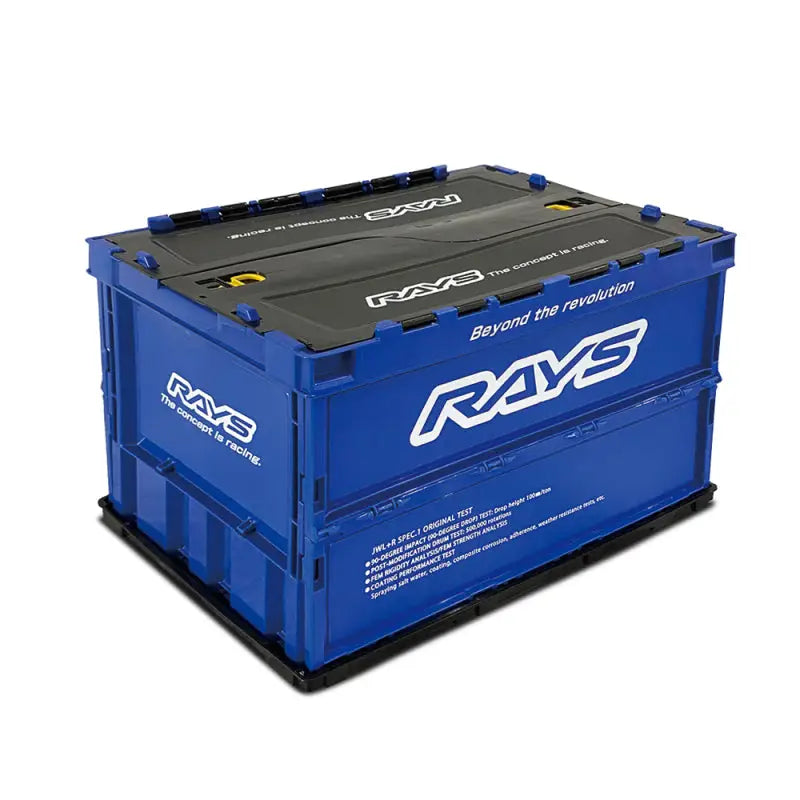 Rays Folding Container Box 23S 20L - Blue raywrayscbox23sbl