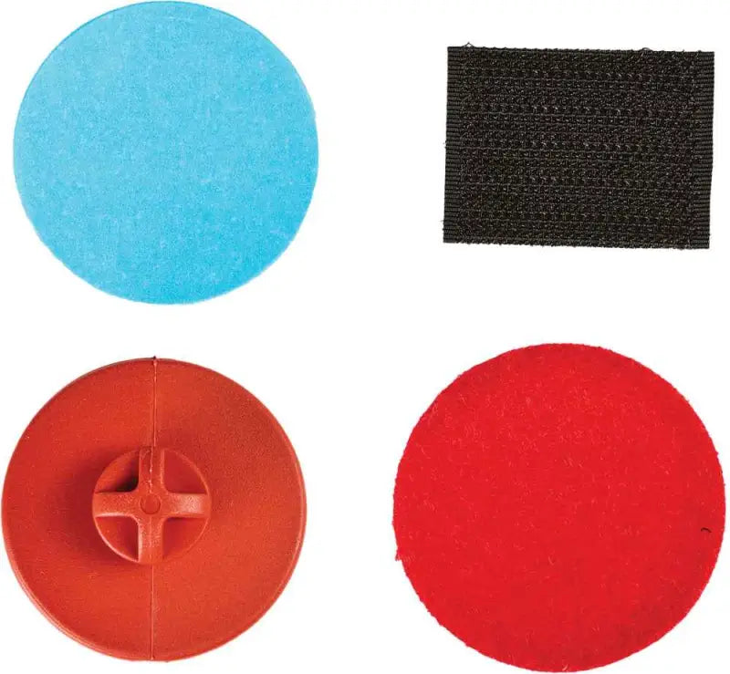 Rb-10 Red Quick Strap Stick-On Button Kit Red wps-51-6020