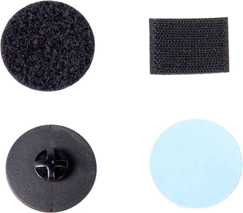 Rb-40 Blk Quick Strap Stick-On Button Kit Black wps-51-6023