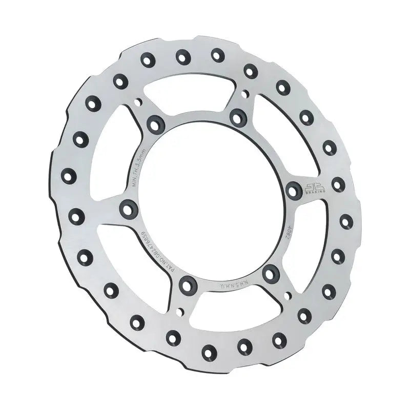 Rear Brake Rotor Ss Self Cleaning Yam wps-55-54062