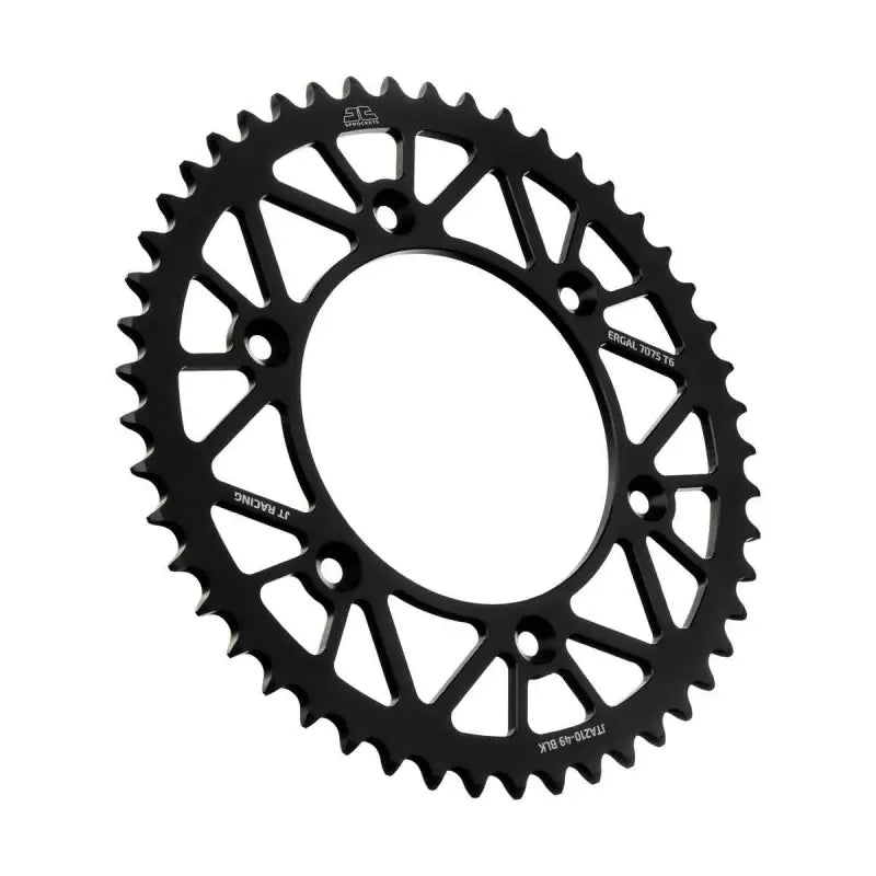 Rear Racelite Sprocket Alum 49t 520 Blk Beta/Hon wps-554-21049bk