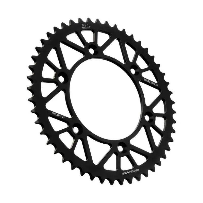 Rear Racelite Sprocket Alum 49t 520 Blk Hus/Husq/Ktm wps-554-89749bk
