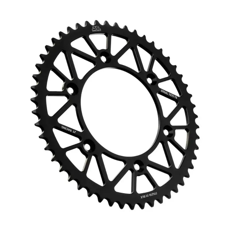 Rear Racelite Sprocket Alum 51t 520 Blk Beta/Hon wps-554-21051bk