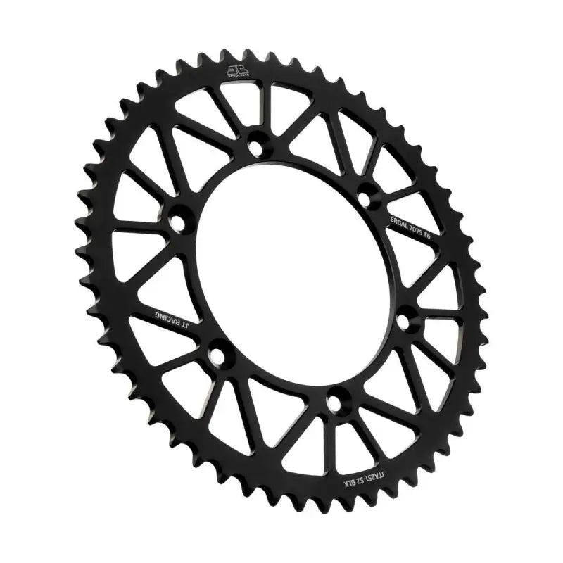 Rear Racelite Sprocket Alum 52t 520 Blk Hon/Yam wps-554-25152bk