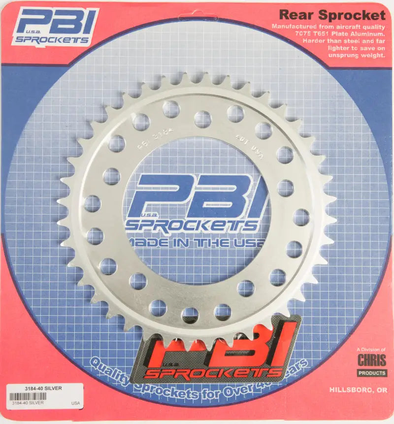 Rear Sprocket Aluminum 40t 520 Hon wps-50-318440