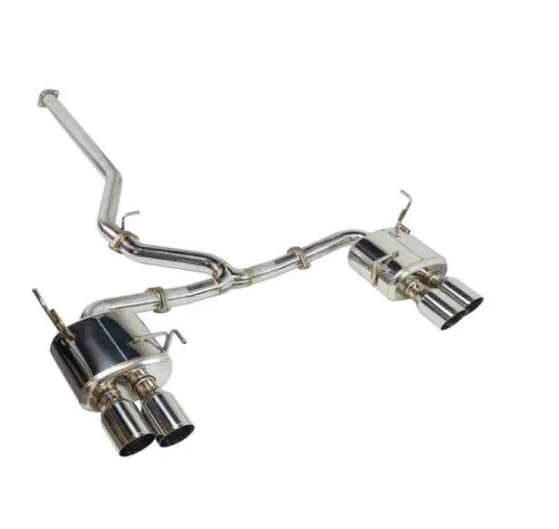 Remark 2022+ Subaru WRX Cat-Back Exhaust w/ Stainless Tip Cover remrk-c4076s-02