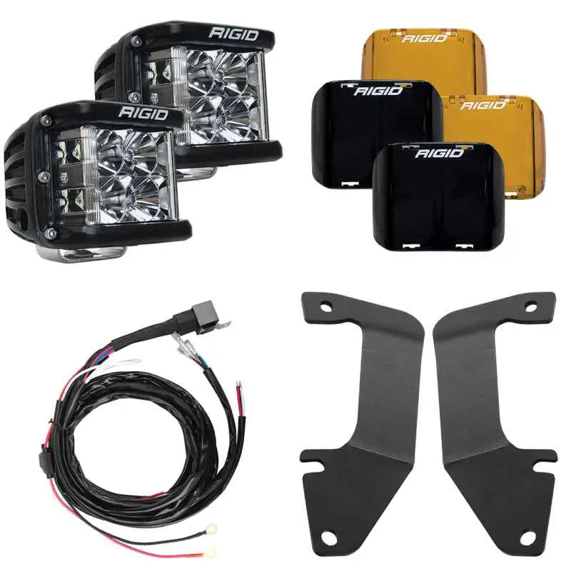 Rigid Industries 14-20 Toyota Tundra A-Pillar Light Kit (Includes D-SS Flood) rig46705