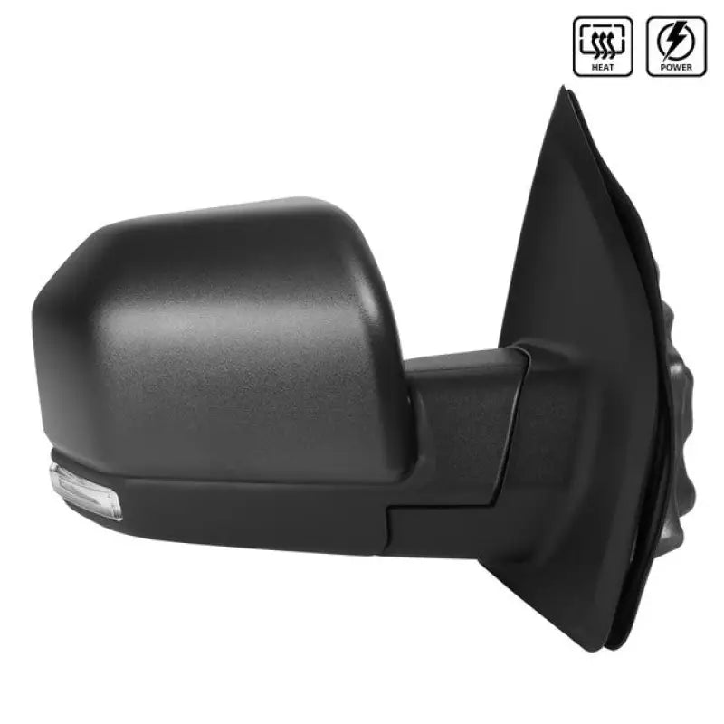 RMV-F15015HP-FS-R Spec-D Tunin Towing Mirror-Black-Right sdt15015hpfsr