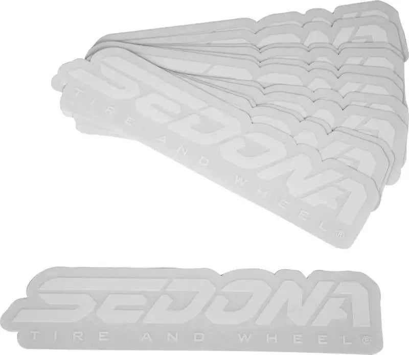 SEDONA 20PK WHITE Sedona 6" Sedona Decal Pack Of 20 White wps-87-8301w