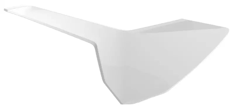 Side Number Plate White wps-64-69037